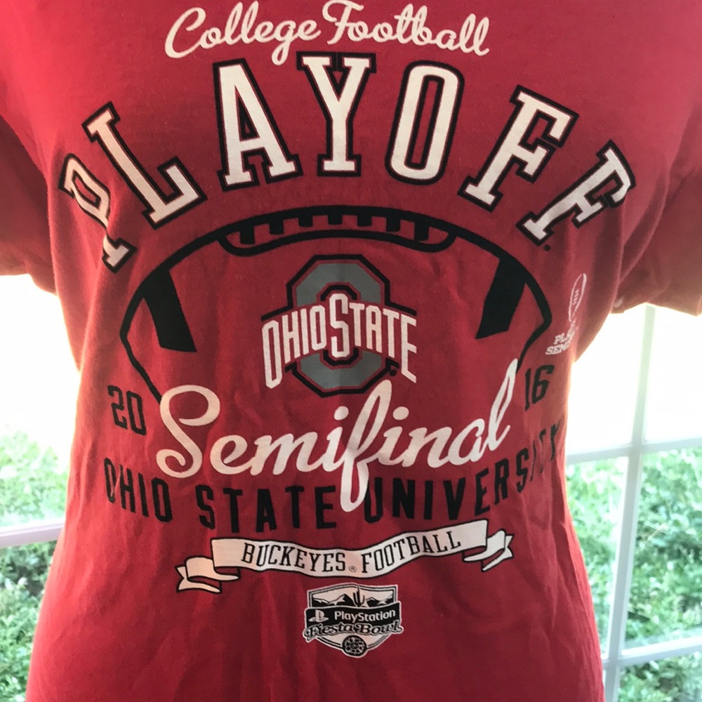 🌟OHIO STATE BUCKEYES FOOTBALL COLLEGE shirt SZ-XL - Picture 3 of 4
